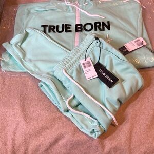 Men’s Mint Green True Born Joggers